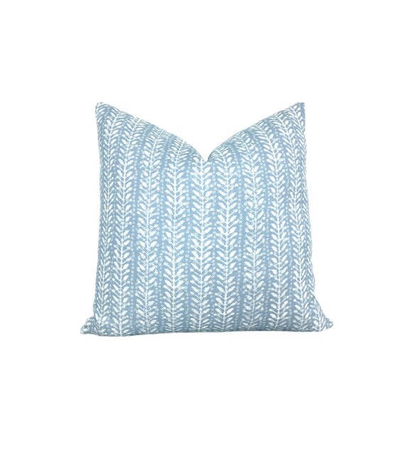 Light Blue Throw Pillow Cover // Sky Blue Throw Pillow Cover Etsy