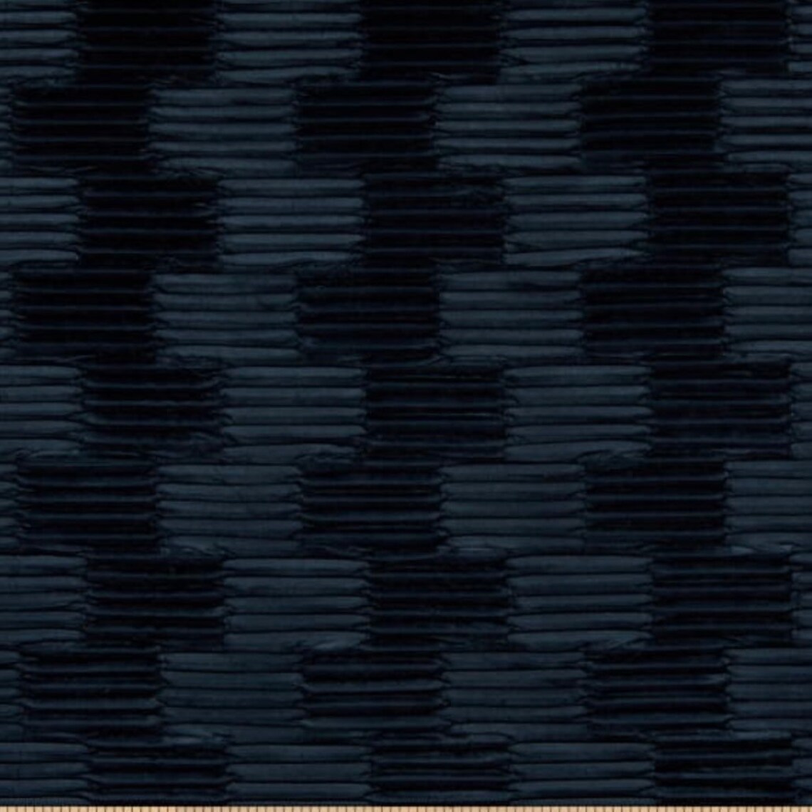 Midnight Blue Velvet Fabric By The Yard // Velvet Upholstery Etsy