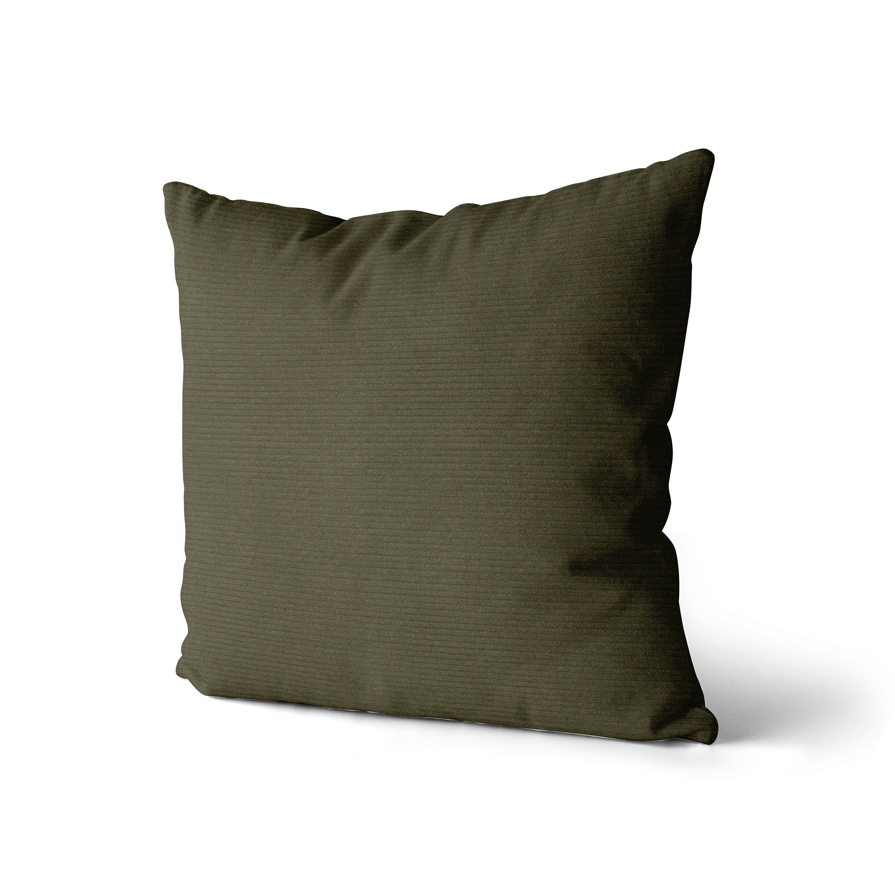 Olive Green Corduroy Throw Pillow Cover // Dark Green Pillow Etsy