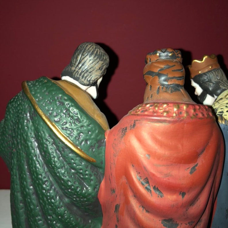 Christmas Nativity Scene Vintage Relgious Decor