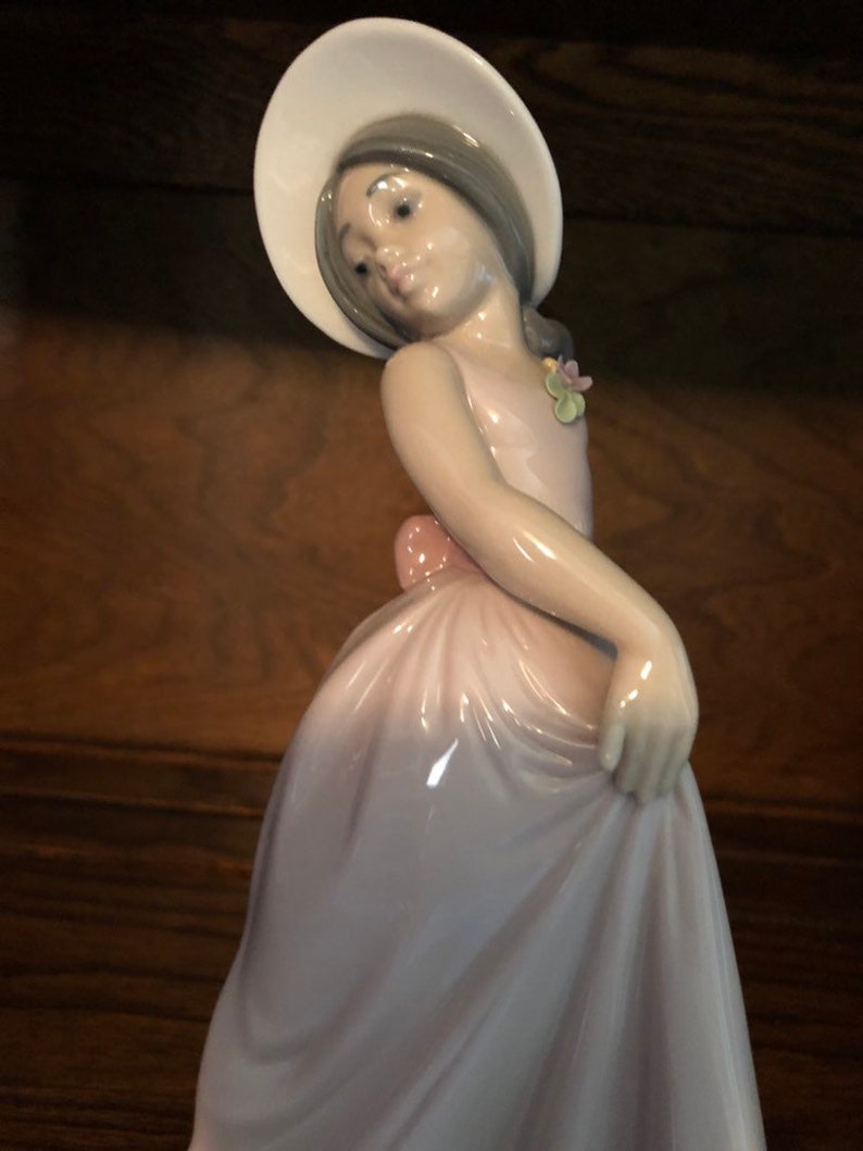 Lladró Figurine iris Girl 6276 1995 Hand Painted Etsy