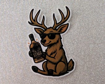 Bourbon Whiskey Stickers