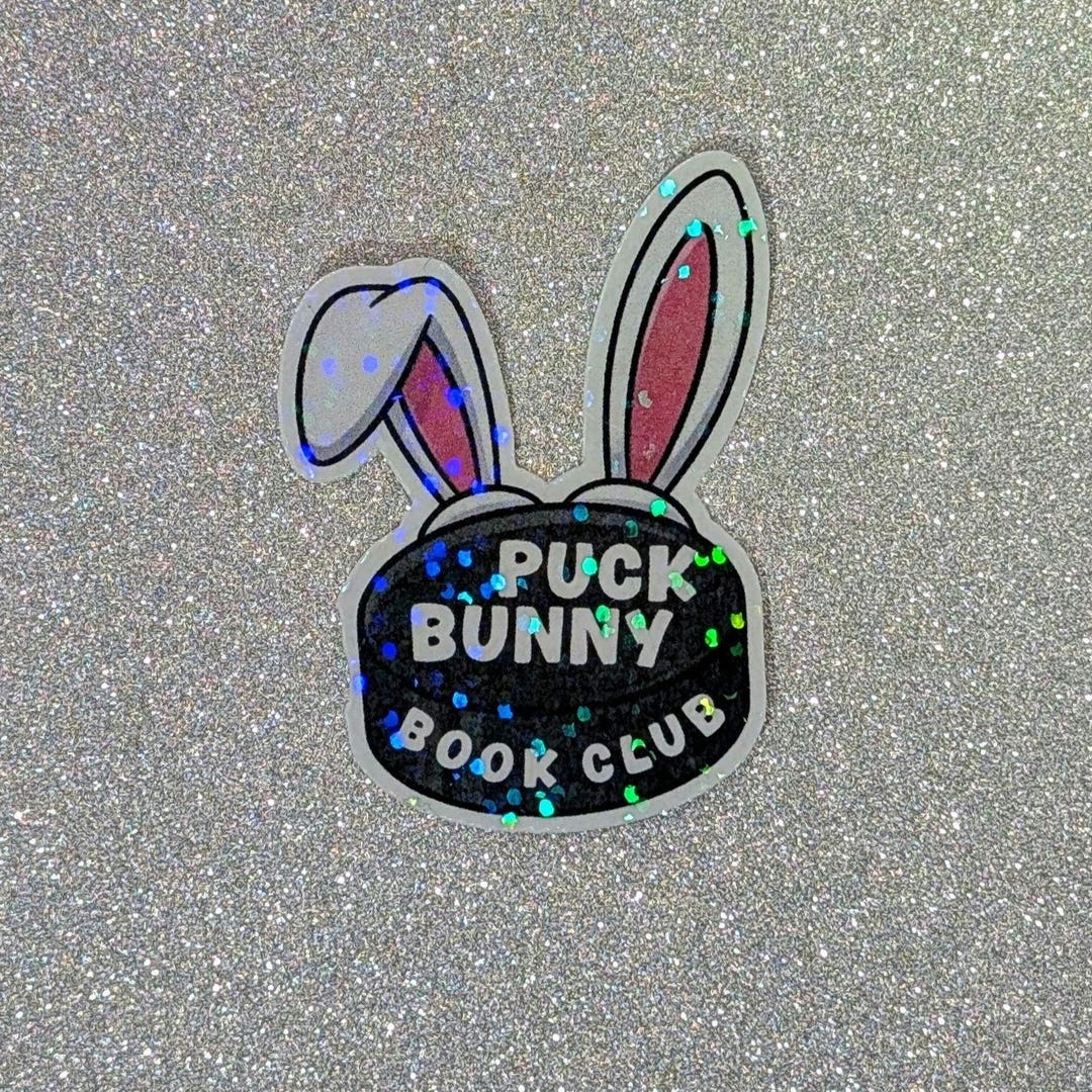 Puck Bunny Sticker - Etsy