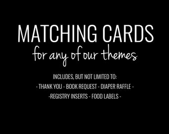 Add a Matching Card to any of our themes