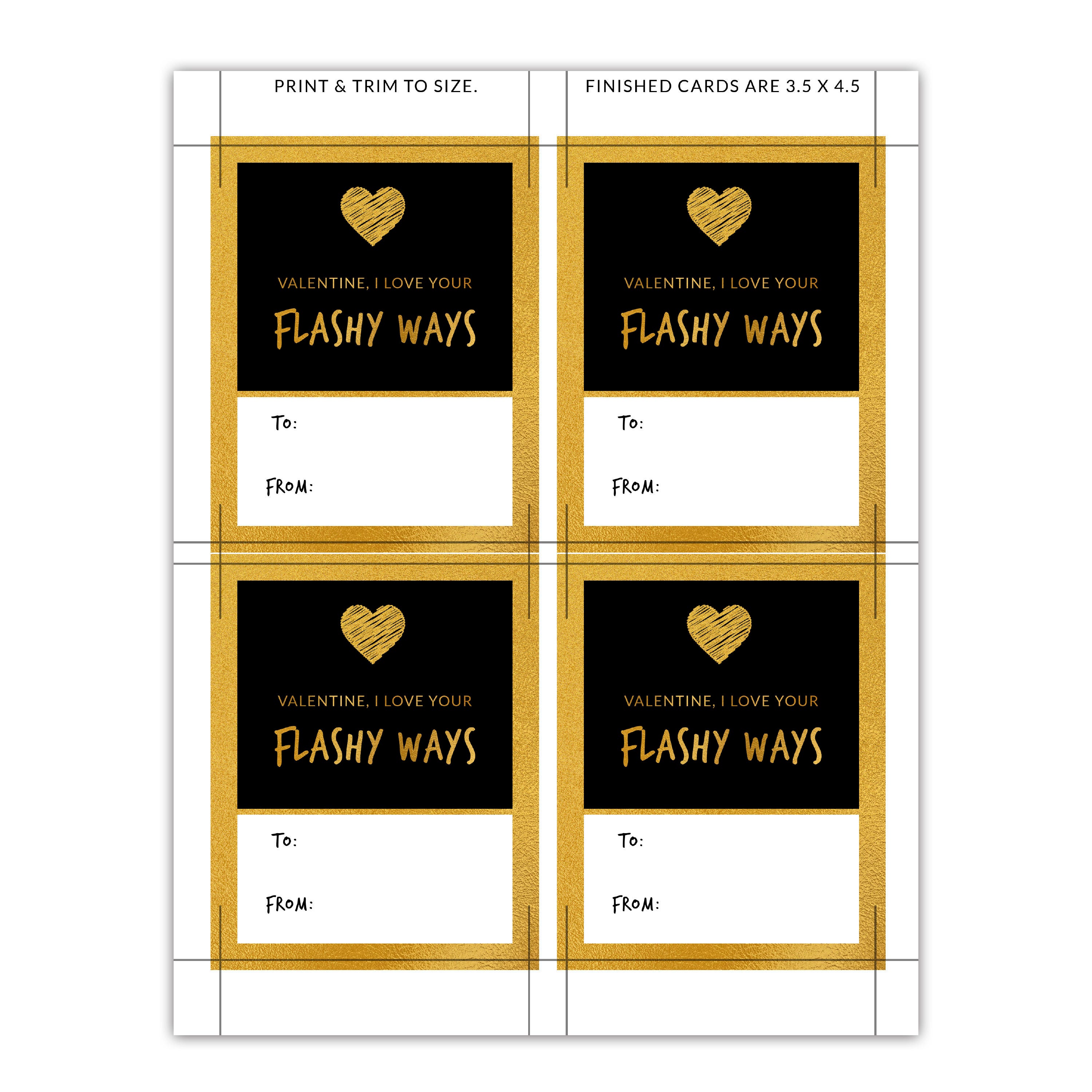 Kids Printable Valentines Day Cards Hip Hop Inspired | Etsy