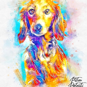 pet portrait watercolor,dog portrait ,custom dog portrait,cat portrait,pet memorial,dog's mom gift,portrait from photo,pet loss,cat memorial