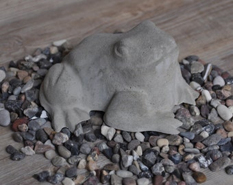 Frosch aus Beton / Frog made of concrete