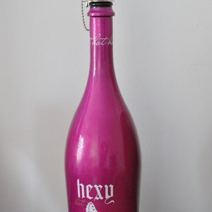 Garden torch / oil lamp – UP Recycling &quot;hexy&quot; bottle