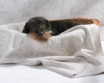 Dog blanket SCANDINAVIA - 100% cotton (organic)