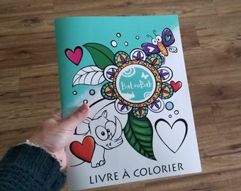 Livre à colorier BaLouBab, coloriage, 20 pages