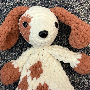 Sweet Handmade Crocheted  Amigurumi Puppy US Shipping Only