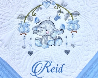 Add On Personalized Quilt Monogrammed Quilt