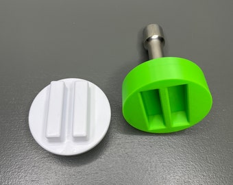 Bussola per tappo di scarico della piscina Hayward / Chiave per filtro e attrezzo per pompa da 1,5" / Adattatore a cricchetto da 3/8" o 1/2" per la preparazione invernale e la manutenzione della piscina