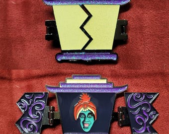 Jambi the Genie - hinged soft enamel pin - Pee-Wee's Playhouse