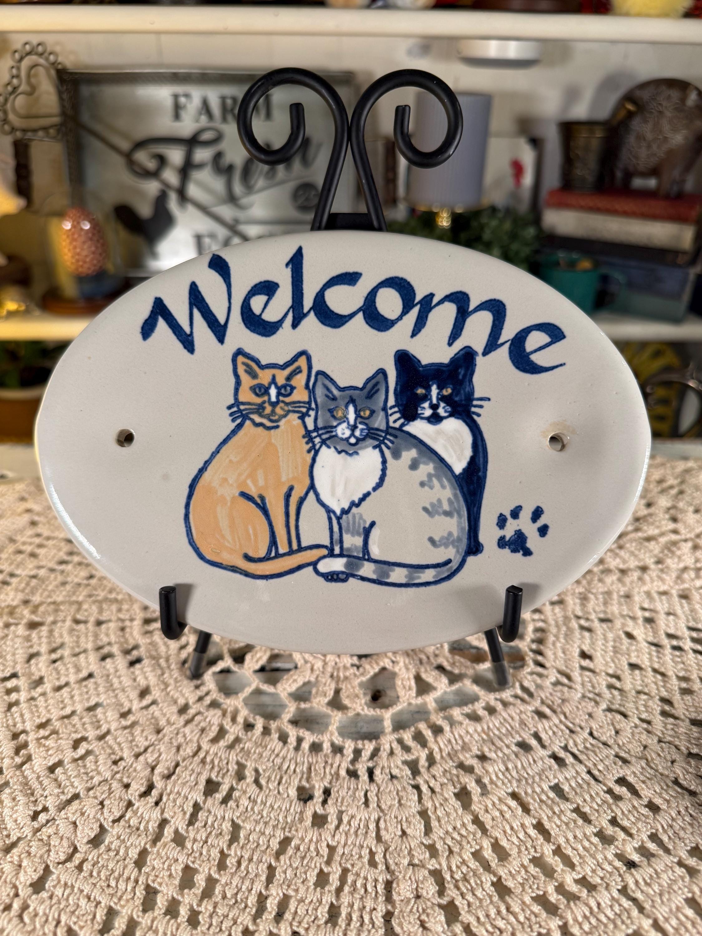 Louisville Stoneware Cat - Etsy