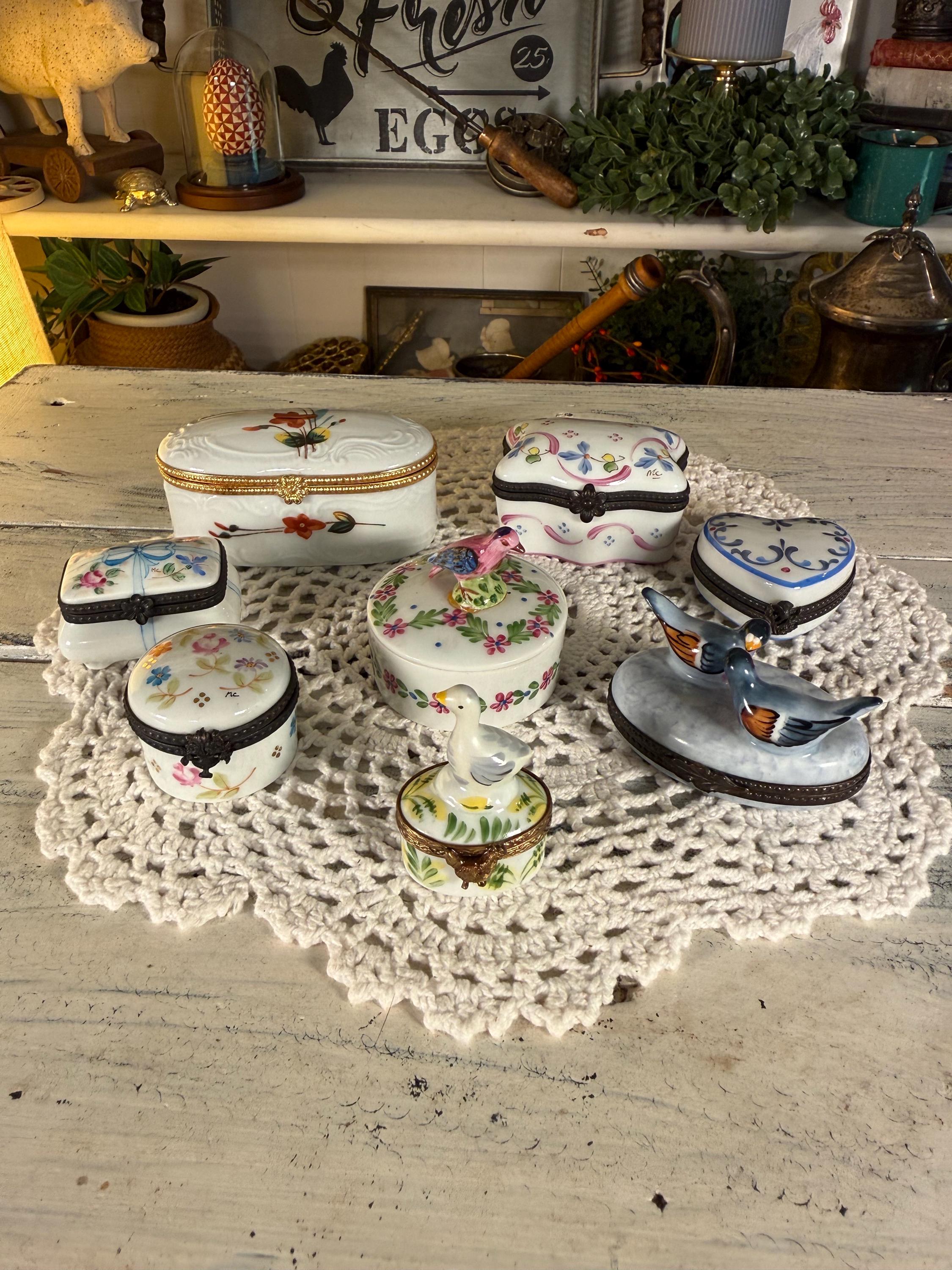 Limoges Boxes Peint Main - Etsy