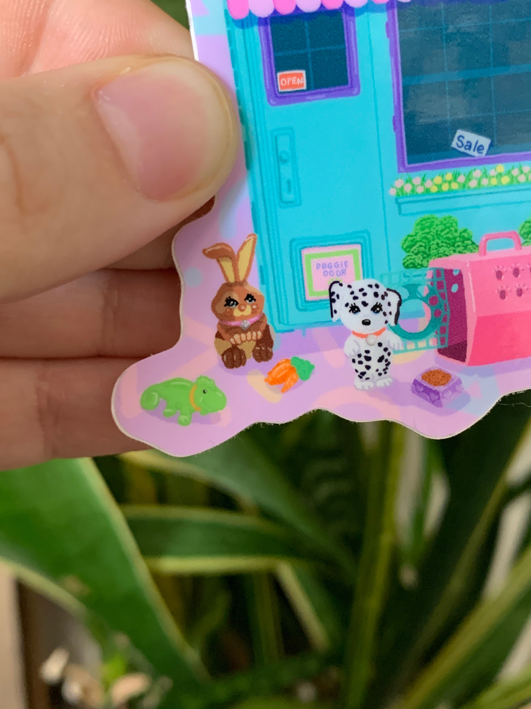 Littlest Pet Shop Vintage Sticker 90s Nostalgia Gift for 90's Kids Pastel  80's and 90's Toys Perfect for Vintage Toy Collectors 