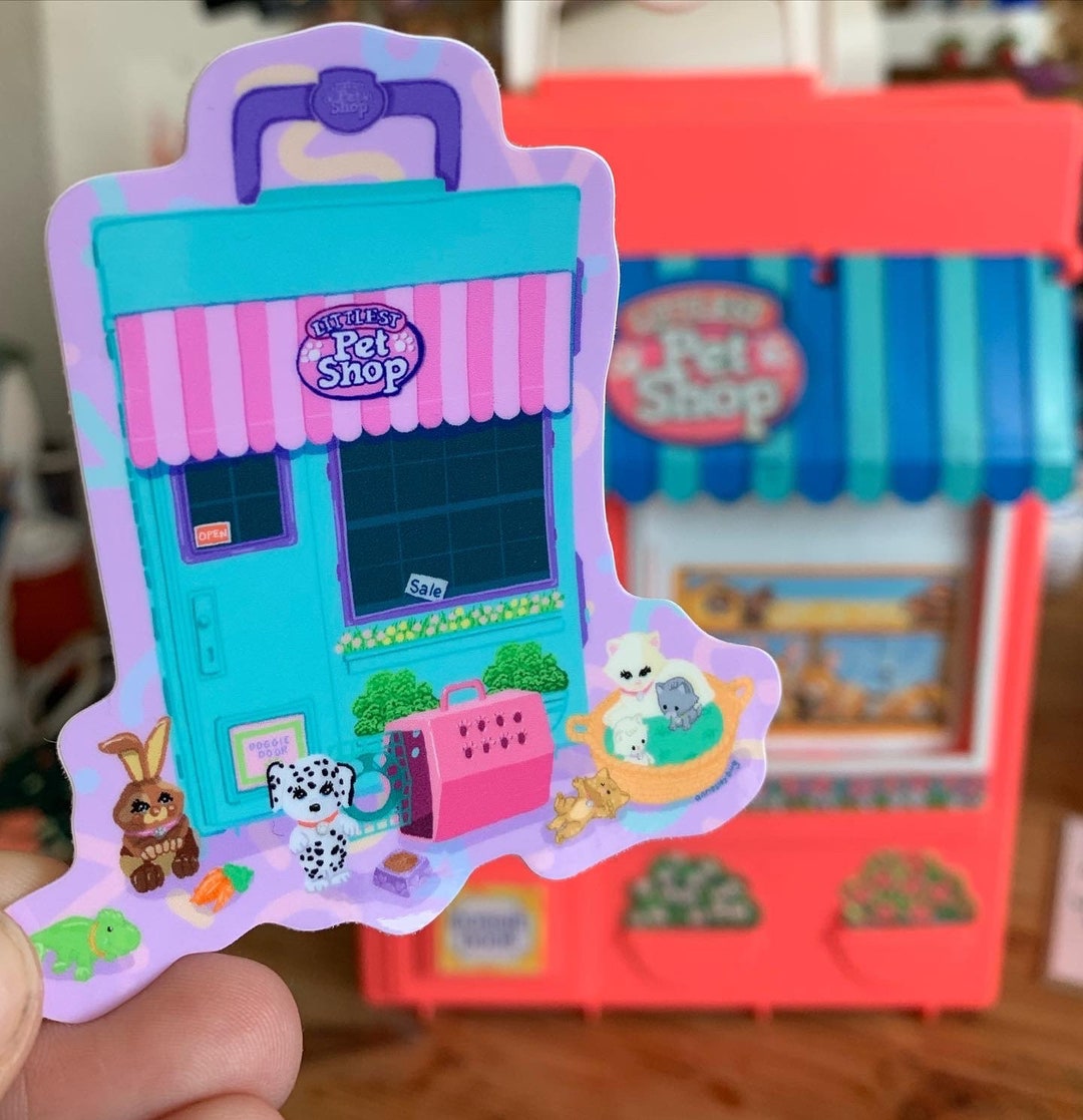 Littlest Pet Shop Vintage Sticker 90s Nostalgia Gift for Etsy