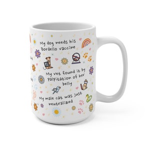 Funny Vet Tech Mug, Veterinarian Gift, Vet Clinic Humor bild 5