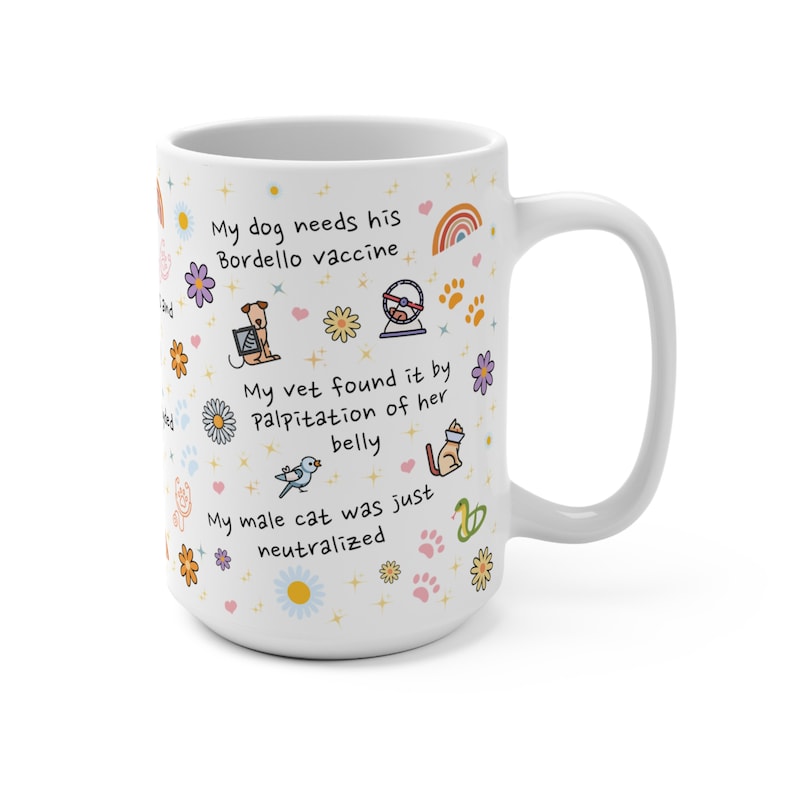 Funny Vet Tech Mug, Veterinarian Gift, Vet Clinic Humor bild 5