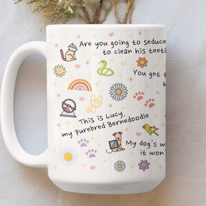 Funny Vet Tech Mug, Veterinarian Gift, Vet Clinic Humor bild 2