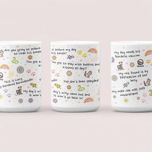 Funny Vet Tech Mug, Veterinarian Gift, Vet Clinic Humor bild 6
