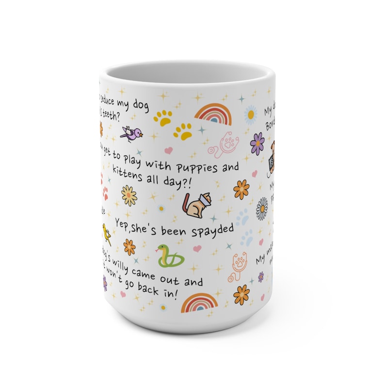 Funny Vet Tech Mug, Veterinarian Gift, Vet Clinic Humor bild 4