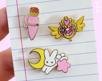 Magical Girl Mini Pins