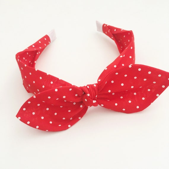 RED & WHITE POLKA DOT DRESS & HAIR BOW FITS 14" W.W & GLITTER GIRLS HANDMADE RED & WHITE POLKA DOT DRESS & HAIR BOW FITS 14" W.W & GLITTER GIRLS HANDMADE