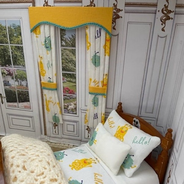 Bedding and Matching Curtains Etsy