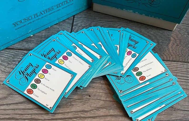 Vintage 100 Trivial Pursuit young Players 1984 Etsy