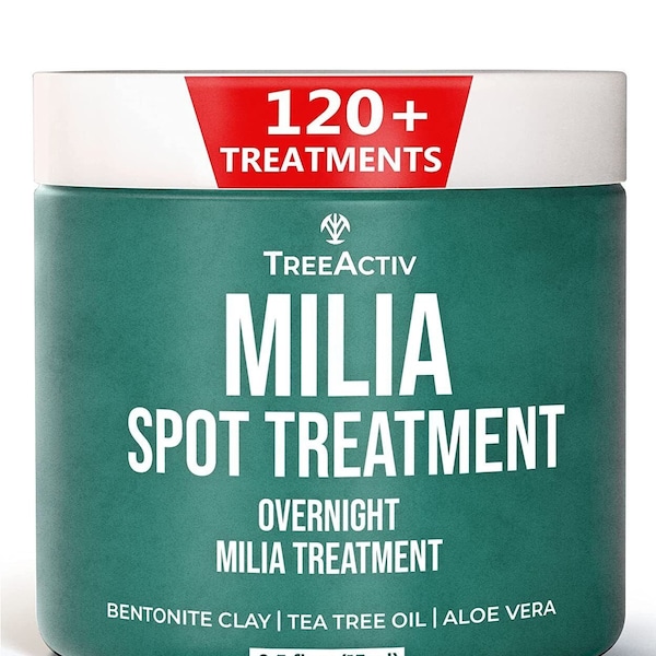 TreeActiv Overnight Milia Spot Treatment 0,5 oz, améliore Milia en 2 semaines, 120 utilisations