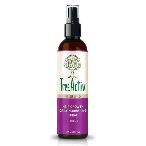 Treeactiv Hair Growth Daily Nourishing Spray Natural Leave In Etsy