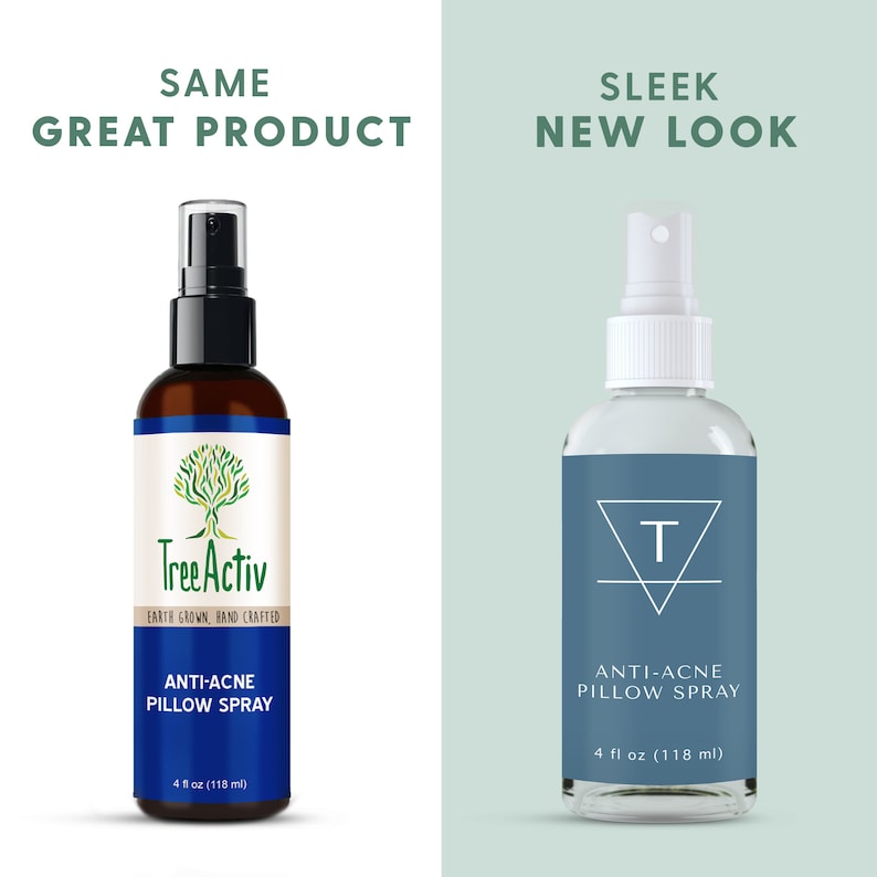 AntiAcne Pillow Spray 4 fl oz Scented Bedding Mist Etsy