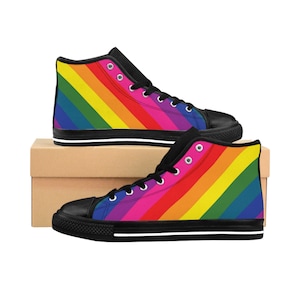 Rainbow Stripe High-Tops Starting at PETITE Sizes