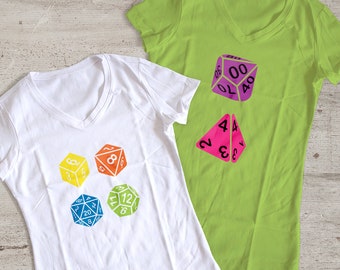 Plantilla de corte de archivo SVG de juego de dados de rol