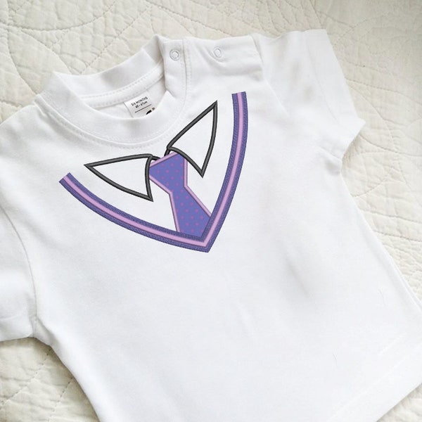 Boarding School Uniform Applique Embroidery Design