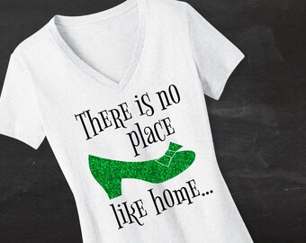 Dorothy Slipper No Place Like Home SVG File Cutting Template