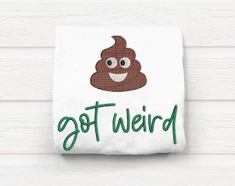 Kak kreeg raar borduurontwerp Emoji