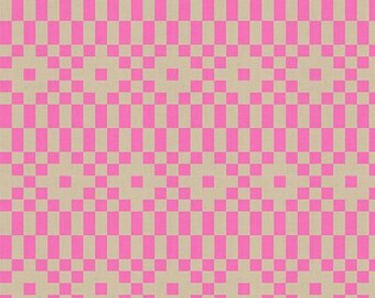 RS1136-25CL LOFI LINENS NEON Pink Quilt Fabric, Moda Fabrics-Ruby Star, Fabric By The Yard