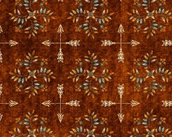 1649-28533-T UNTAMED MEDALLION QUILT Fabric, Quilting Treasures, Fabric By The Yard