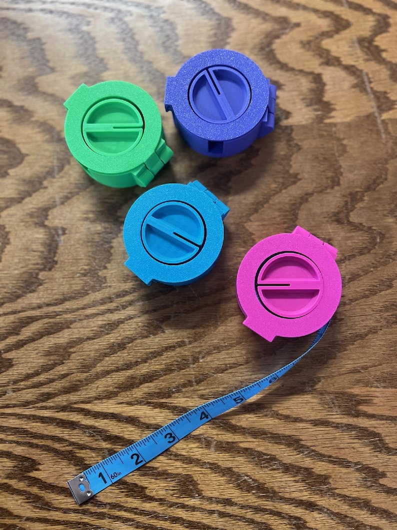 TAPE MEASURE HOLDER/Winder, Pull Out The Tape Measure & Wind Back In, Tape Measure Not Included image 1