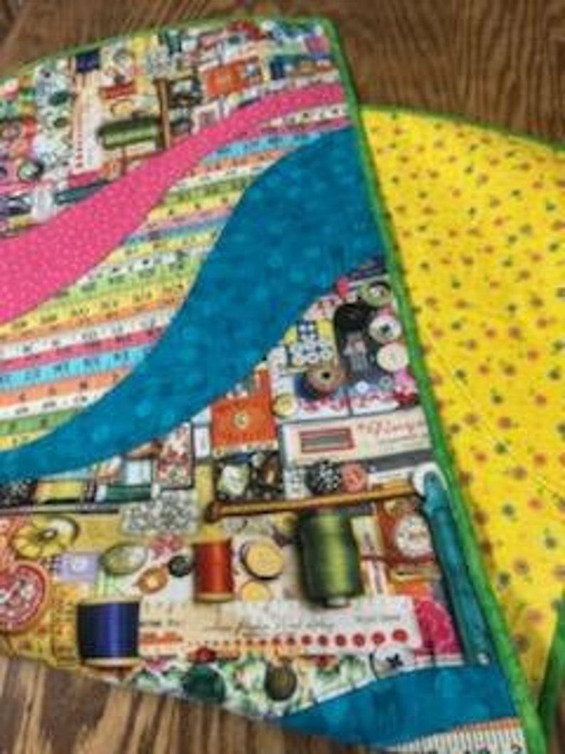 EZ BREEZY TABLE Runner Quilt Kit Quiltasyougo Etsy