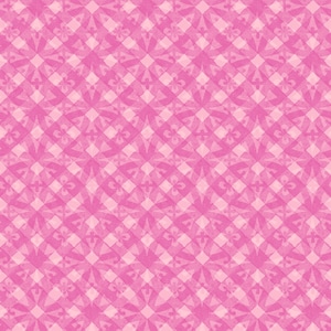 May include: A pink and white checkered pattern with a subtle floral design. The pattern is repeated throughout the image.