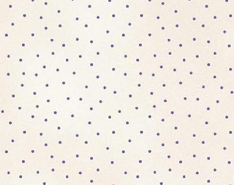 MAS8119-EV2 BEAUTIFUL BASICS CREAM/Violet Quilt Fabric, Maywood Studio, Fabric By The Yard