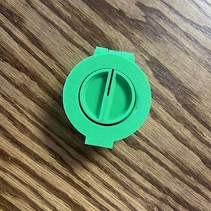 TAPE MEASURE HOLDER/Winder, Pull Out The Tape Measure & Wind Back In, Tape Measure Not Included Lime Green