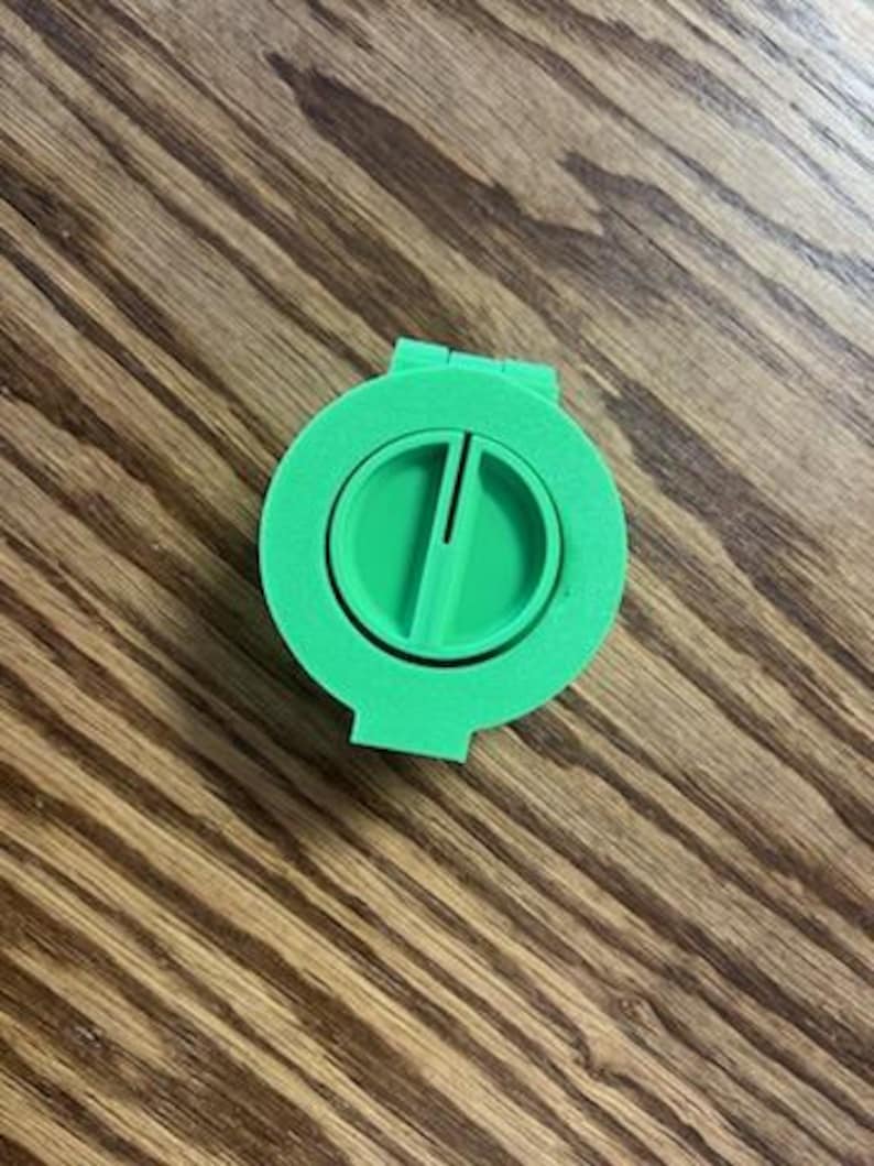 TAPE MEASURE HOLDER/Winder, Pull Out The Tape Measure & Wind Back In, Tape Measure Not Included Lime Green