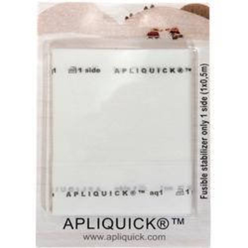 APLIQUICK FUSIBLE STABILIZER From Spain For Easy Applique Etsy