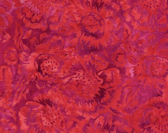 122517430 POSY TWIST LARGE Tela para patchwork con estampado floral batik, Island Batiks, tela cortada a medida