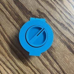 TAPE MEASURE HOLDER/Winder, Pull Out The Tape Measure & Wind Back In, Tape Measure Not Included Teal